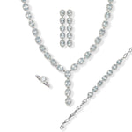 Load image into Gallery viewer, Glistening Waves Necklace Set