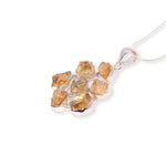 Load image into Gallery viewer, African Citrine Pendant - Radiant Sunshine, Chain Length From 16 or 18 Inches