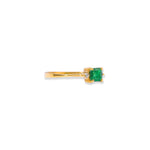 Load image into Gallery viewer, Brilliant Emerald Diamond 18k Gold Ring - 0.25ct, 0.766grams