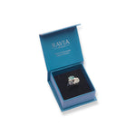 Load image into Gallery viewer, Exquisite Gemstone Ring Set - Aquamarine, Amethyst, and Apatite Elegance