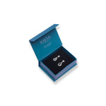 Load image into Gallery viewer, Elegant Pakistani Pear-Shaped Earrings - London Blue Topaz and Zircon Beauty