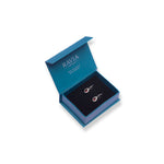 Load image into Gallery viewer, Exquisite Oval Garnet and Zircon Women's Earrings from Africa - Timeless Elegance in Every Stud