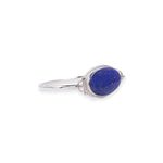 Load image into Gallery viewer, Exquisite Oval Lapis Lazuli Bangle – Afghan Craftsmanship, Timeless Elegance
