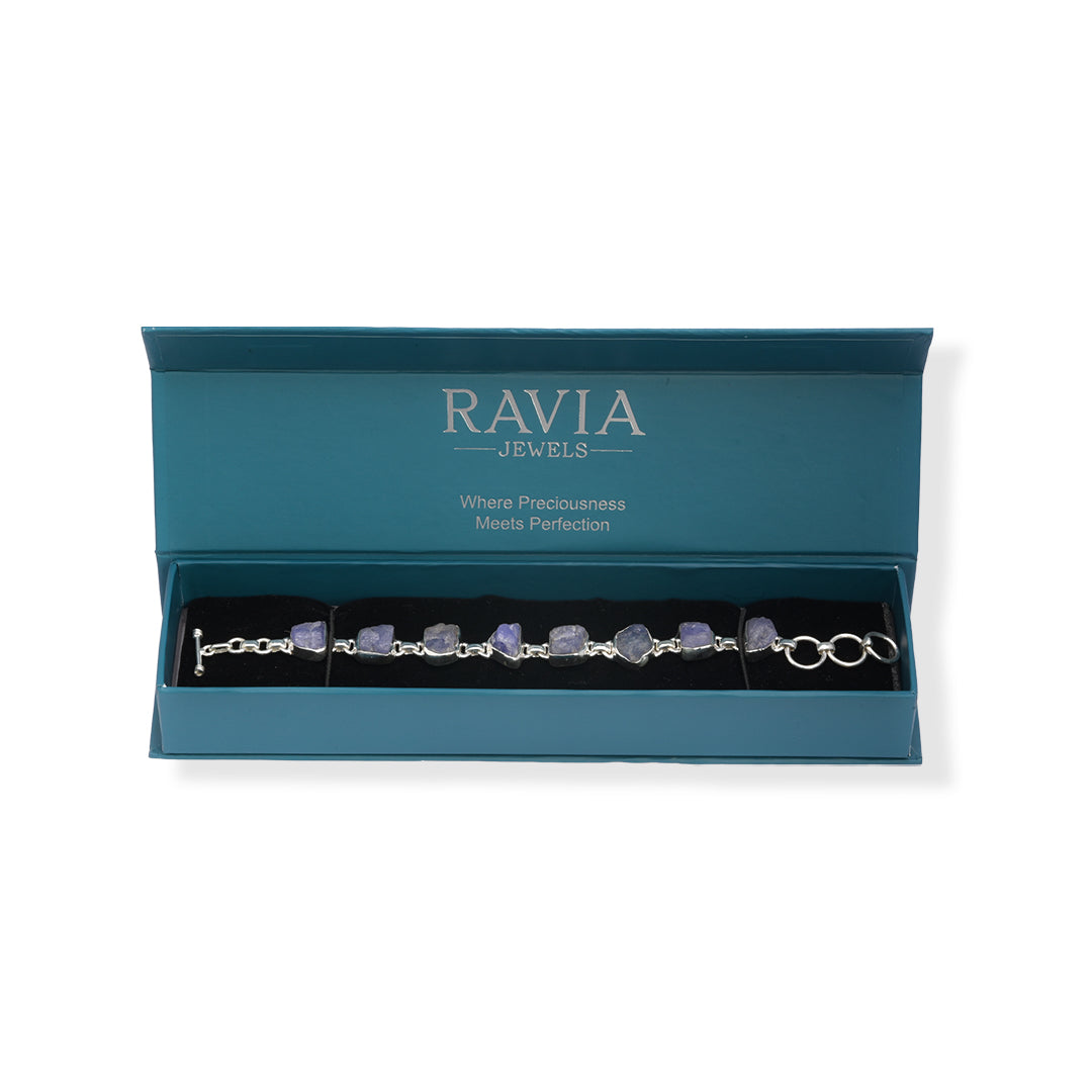 Raw Beauty Tanzanite Bracelet