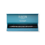 Load image into Gallery viewer, Brazilian Oval Tourmaline and Zircon Bracelet - Vibrant Elegance, Adjustable Glamour