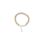 Load image into Gallery viewer, Ethiopian Oval Opal and Zircon Bracelet - Captivating Colors, Timeless Elegance