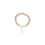 Load image into Gallery viewer, Ethiopian Oval Opal and Zircon Bracelet - Captivating Colors, Timeless Elegance
