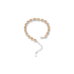 Load image into Gallery viewer, Ethiopian Oval Opal and Zircon Bracelet - Captivating Colors, Timeless Elegance