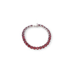 Load image into Gallery viewer, African Garnet Round Bead Bracelet - 27.81 ct
