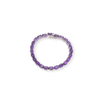 Load image into Gallery viewer, Brazilian Oval Amethyst Bracelet - Pure Elegance in Every Detail