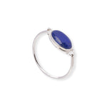 Load image into Gallery viewer, Exquisite Oval Lapis Lazuli Bangle – Afghan Craftsmanship, Timeless Elegance