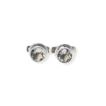 Load image into Gallery viewer, Stylish Round Green Amethyst Cufflinks