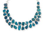 Load image into Gallery viewer, Brazilian Raw Apatite Necklace - Natural Beauty, Customizable Elegance

