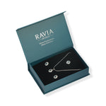 Load image into Gallery viewer, Pakistani London Blue Topaz Jewelry Set – Exquisite Oval Gems, Sublime Elegance