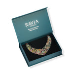 Load image into Gallery viewer, Brazilian Raw Tourmaline Necklace - Nature's Vibrant Charm, Adjustable Length