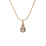 Load image into Gallery viewer, Brilliant Gold Green Amethyst Women's Pendant
