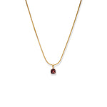 Load image into Gallery viewer, Glamorous Gold Garnet Women's Pendant