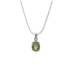 Load image into Gallery viewer, Dazzling Tourmaline & Diamond Pendant