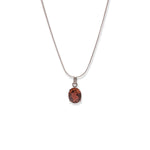 Load image into Gallery viewer, Majestic Pink Tourmaline & Diamond Women's Pendant