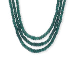 Load image into Gallery viewer, Delicate Circle of Emeralds Necklace
