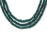 Load image into Gallery viewer, Delicate Circle of Emeralds Necklace

