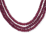 Load image into Gallery viewer, Glimmering Ruby  Sphere Necklace
