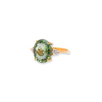 Load image into Gallery viewer, Tourmaline Golden Diamond Ring - 5.50ct, 18k Gold