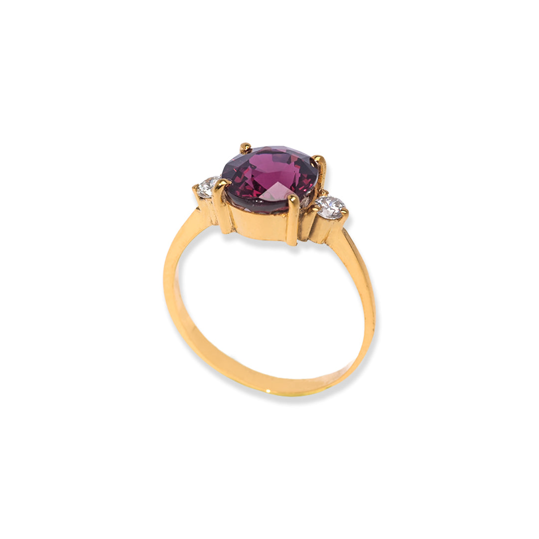 Garnet Ross Diamond Ring - 2.16ct, 18k Gold