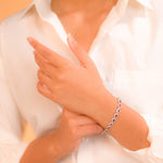 Load image into Gallery viewer, Zirconia Garnet Brilliance Bracelet
