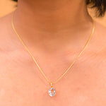 Load image into Gallery viewer, Golden Imperial Topaz Cluster Pendant