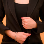 Load image into Gallery viewer, Sri Lankan Oval Spinel and Zircon Necklace Set - Elegance in Every Detail