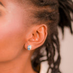 Load image into Gallery viewer, Exquisite K 2 Jasper Earrings - Unique Pakistani Gemstones for Timeless Elegance