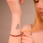 Load image into Gallery viewer, African Garnet Round Bead Bracelet - 27.81 ct