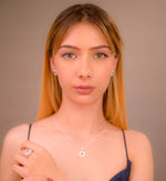 Load image into Gallery viewer, Brazilian Tourmaline Jewelry Set – Radiant Round Gems, Subtle Elegance