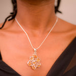 Load image into Gallery viewer, African Citrine Pendant - Radiant Sunshine, Chain Length From 16 or 18 Inches