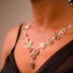 Load image into Gallery viewer, Brazilian Raw Tourmaline Necklace - Nature's Beauty, Adjustable Elegance