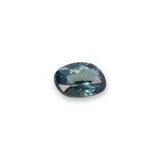 Teal Blue Sapphire - 0.98 ct, Oval Cut