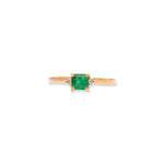 Load image into Gallery viewer, Brilliant Emerald Diamond 18k Gold Ring -  0.25ct, 0.766grams
