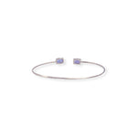 Load image into Gallery viewer, Oval Tanzanite Bangle – Tanzanian Elegance, Timeless Beauty
