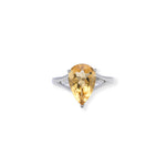 Load image into Gallery viewer, Gleaming Citrine and Zircons Jewelry Set