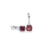 Load image into Gallery viewer, African Garnet and Zircon Jewelry Set –  4 Carats of Genuine Garnet Stones
