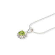 Pakistani Peridot Jewelry Set – Timeless Round Gems, Elegant Simplicity