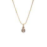 Load image into Gallery viewer, Brilliant Gold Green Amethyst Women&#39;s Pendant

