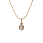 Load image into Gallery viewer, Brilliant Gold Green Amethyst Women&#39;s Pendant
