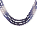 Load image into Gallery viewer, Shaded Sapphire Circle Necklace
