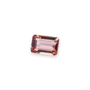 Rosewood Pink Tourmaline - 2.4 ct, Rectangular Cut