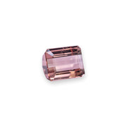 Coral Pink Tourmaline - 2.5 ct, Square Cut