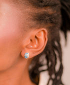 Exquisite K 2 Jasper Earrings - Unique Pakistani Gemstones for Timeless Elegance