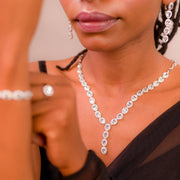 Glistening Waves Necklace Set