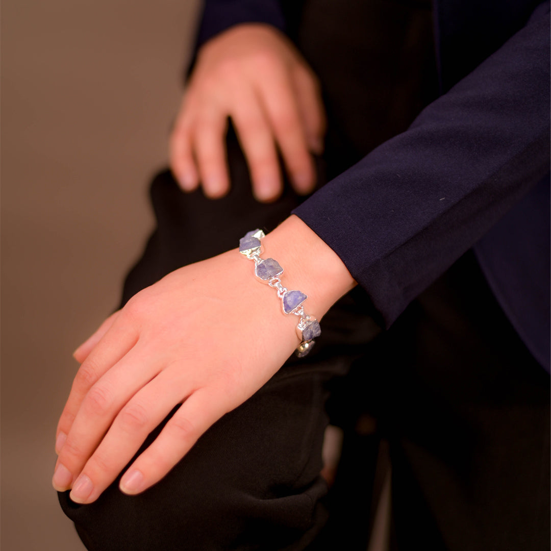 Raw Beauty Tanzanite Bracelet